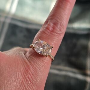 Elegant Gold and Silver Women's Ring Bomb Party Embrace Your Inner Light